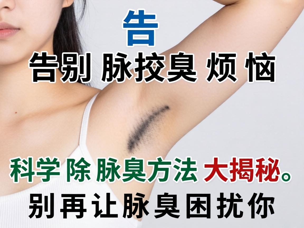 告别腋臭烦恼，科学除腋臭方法大揭秘，别再让腋臭困扰你