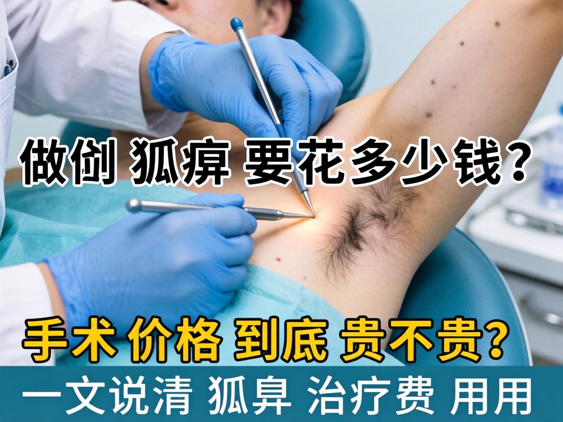 正规医院做狐臭要花多少钱？手术价格到底贵不贵？一文说清狐臭治疗费用