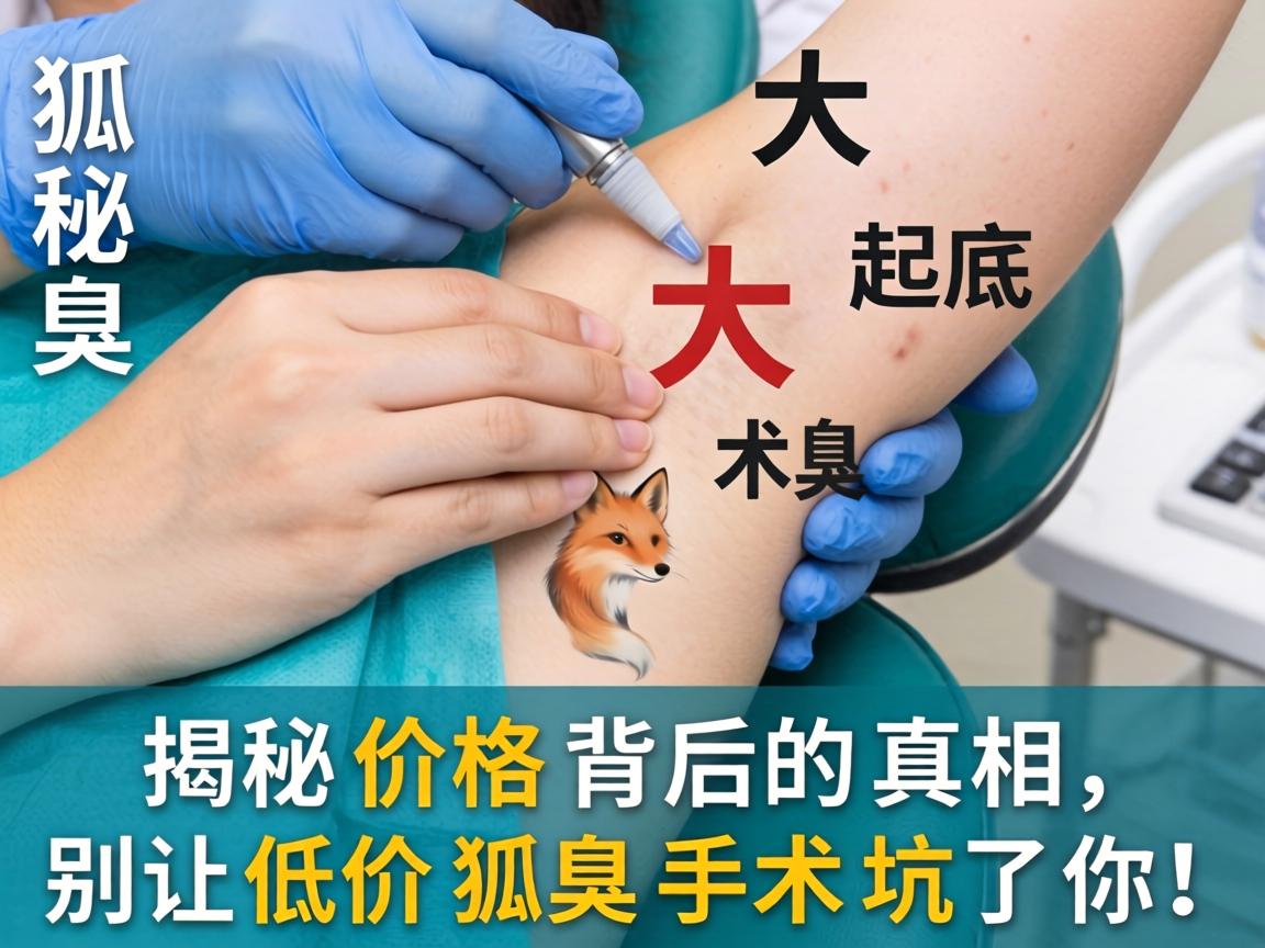 狐臭手术价格大起底，揭秘价格背后的真相，别让低价狐臭手术坑了你！