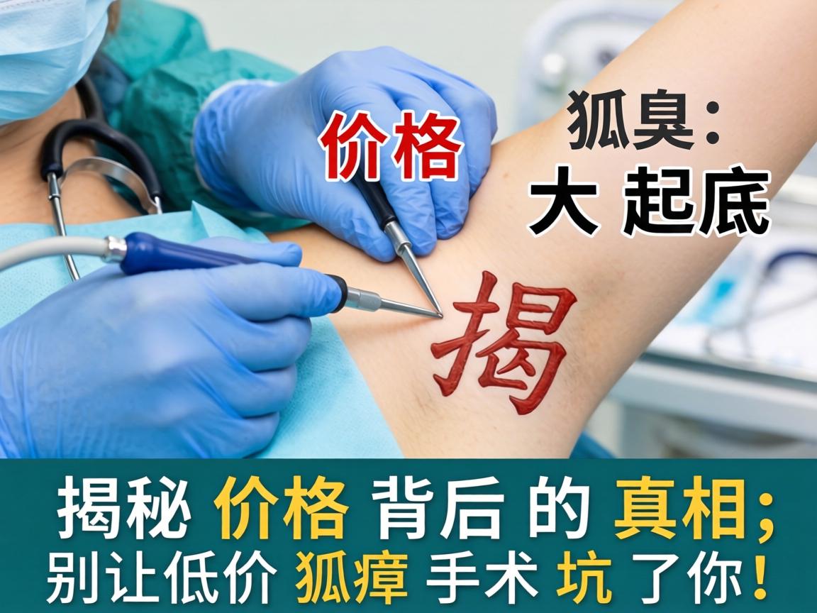 狐臭手术价格大起底，揭秘价格背后的真相，别让低价狐臭手术坑了你！