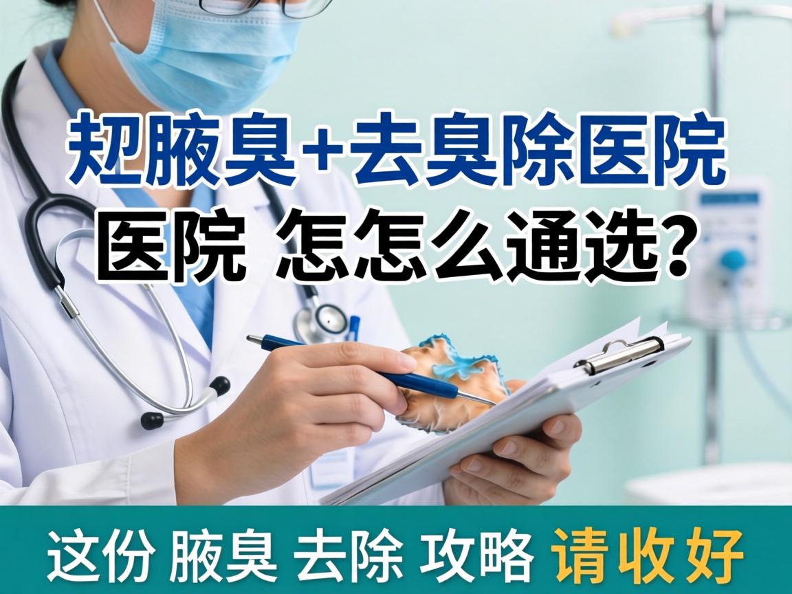 腋臭去除医院怎么选？这份腋臭去除攻略请收好
