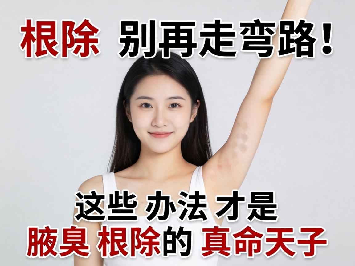 腋臭根除，别再走弯路！这些办法才是腋臭根除的真命天子