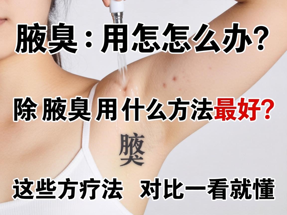 腋臭怎么办？除腋臭用什么方法最好？这些方法对比一看就懂