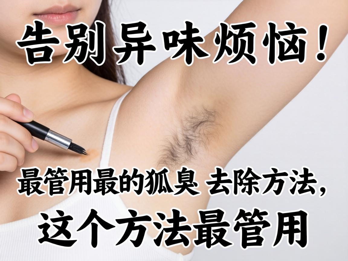 告别异味烦恼！最管用的狐臭去除方法，这个方法最管用