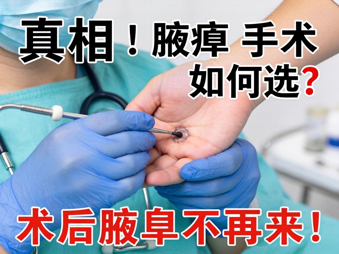 腋臭手术的真相，腋臭手术如何选？术后腋臭不再来！