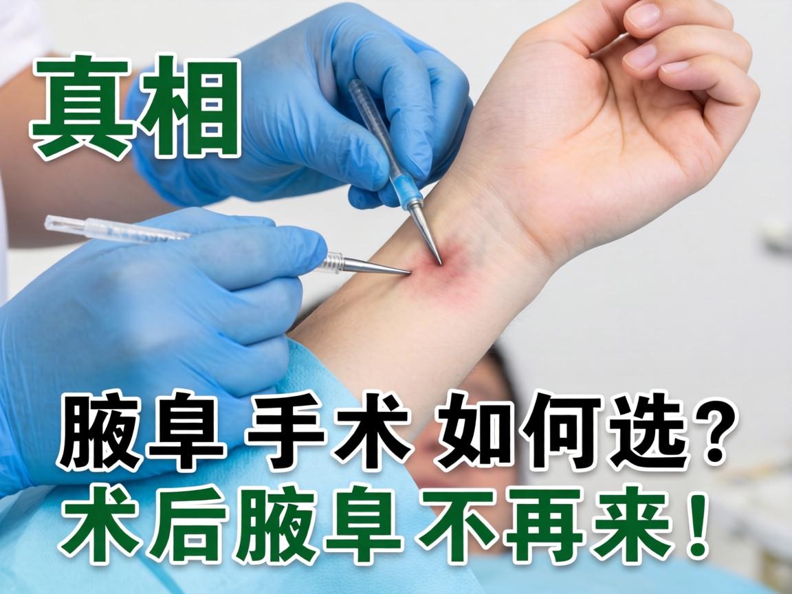 腋臭手术的真相，腋臭手术如何选？术后腋臭不再来！