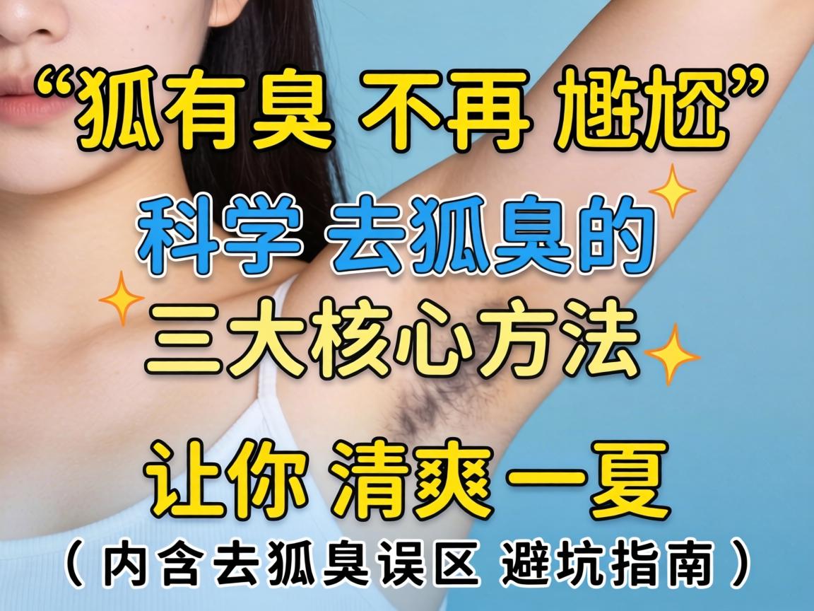 狐臭不再尴尬，科学去狐臭的三大核心方法，让你清爽一夏（内含去狐臭误区避坑指南）