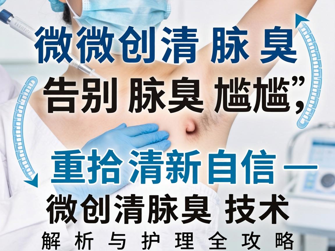 微创清腋臭，告别腋臭尴尬，重拾清新自信—微创清腋臭技术解析与护理全攻略