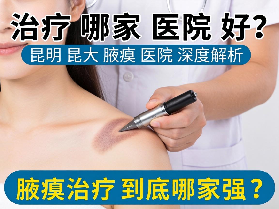 腋臭治疗哪家医院好？昆明昆大腋臭医院深度解析，腋臭治疗到底哪家强？