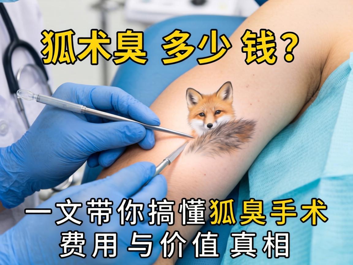 狐臭手术多少钱？一文带你搞懂狐臭手术费用与价值真相