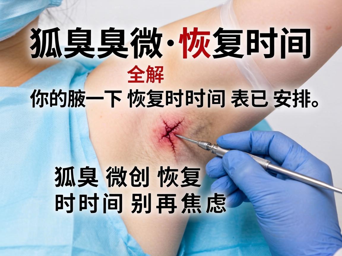 狐臭微创手术恢复时间全解析，你的腋下恢复时间表已安排，狐臭微创恢复时间别再焦虑