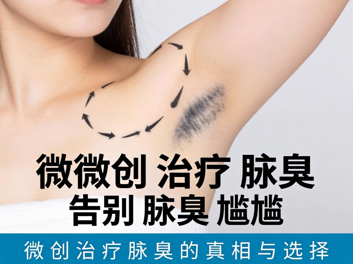 微创治疗腋臭，告别腋臭尴尬，微创治疗腋臭的真相与选择