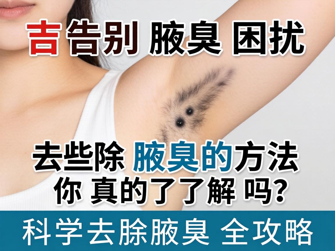 告别腋臭困扰，这些去除腋臭的方法你真的了解吗？科学去除腋臭全攻略