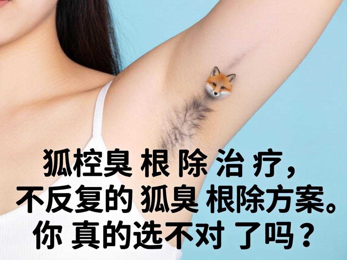 狐臭根除治疗，不反复的狐臭根除方案，你真的选对了吗？