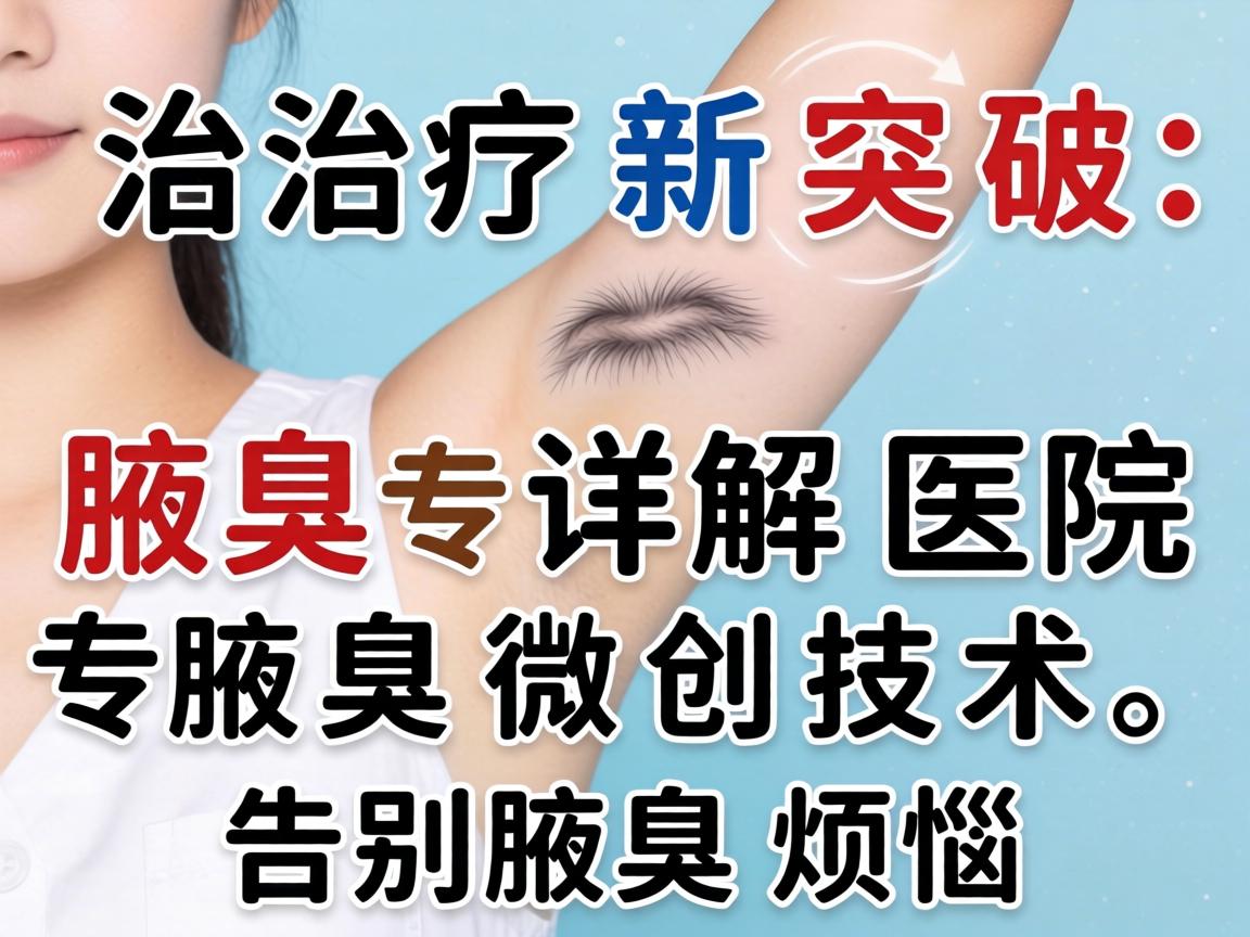 腋臭治疗新突破，腋臭医院专家详解腋臭微创技术，告别腋臭烦恼
