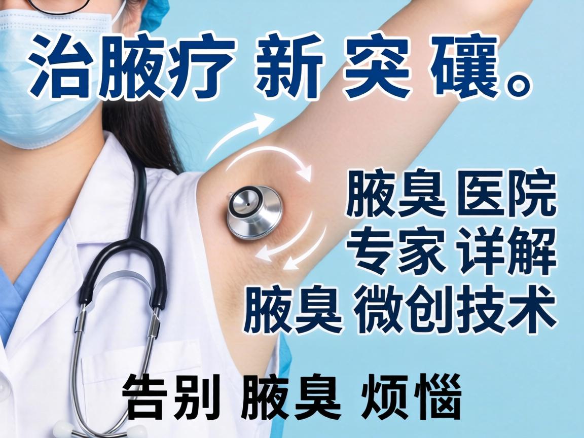 腋臭治疗新突破，腋臭医院专家详解腋臭微创技术，告别腋臭烦恼