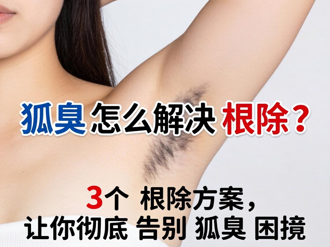 狐臭怎么解决根除？这3个根除方案，让你彻底告别狐臭困扰