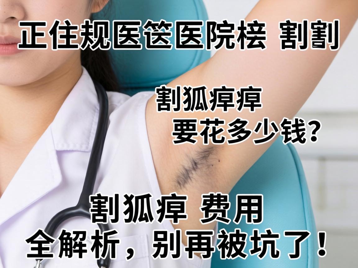 正规医院割狐臭要花多少钱?割狐臭费用全解析,别再被坑了! 正规医院割狐臭要花多少钱?割狐臭费用全解析,别再被坑了!