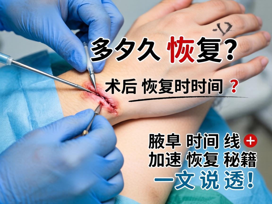 腋臭微创手术多久恢复？术后恢复时间线+加速恢复秘籍，一文说透！