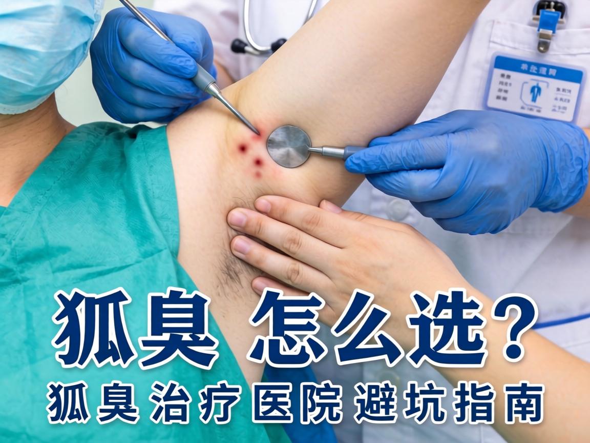 狐臭手术医院怎么选？狐臭治疗医院避坑指南