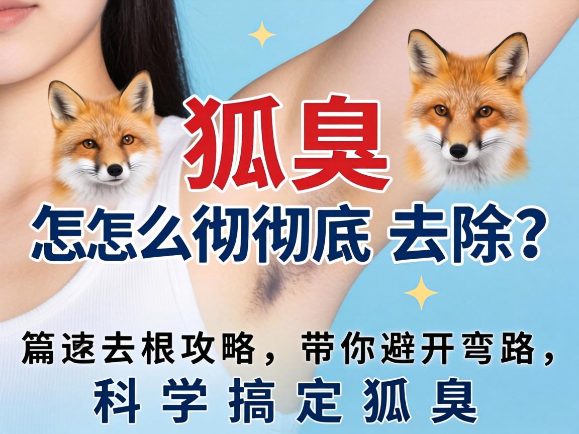 狐臭怎么彻底去除？这篇去根攻略，带你避开弯路，科学搞定狐臭