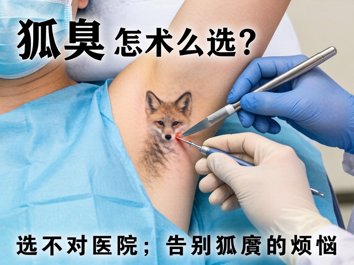 狐臭手术医院怎么选?选对医院,告别狐臭的烦恼 狐臭手术医院怎么选?选对医院,告别狐臭的烦恼