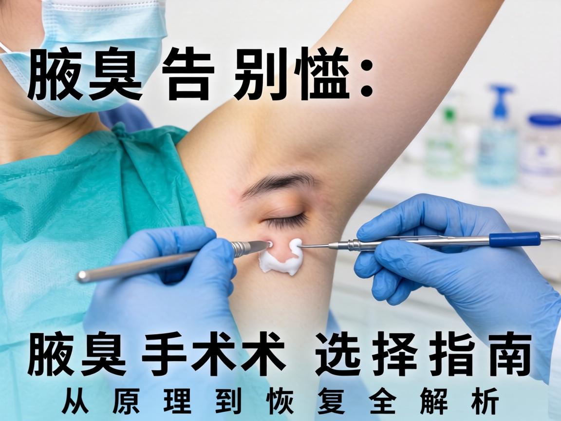 腋臭手术告别尴尬,腋臭手术选择指南,从原理到恢复全解析 腋臭手术告别尴尬,腋臭手术选择指南,从原理到恢复全解析