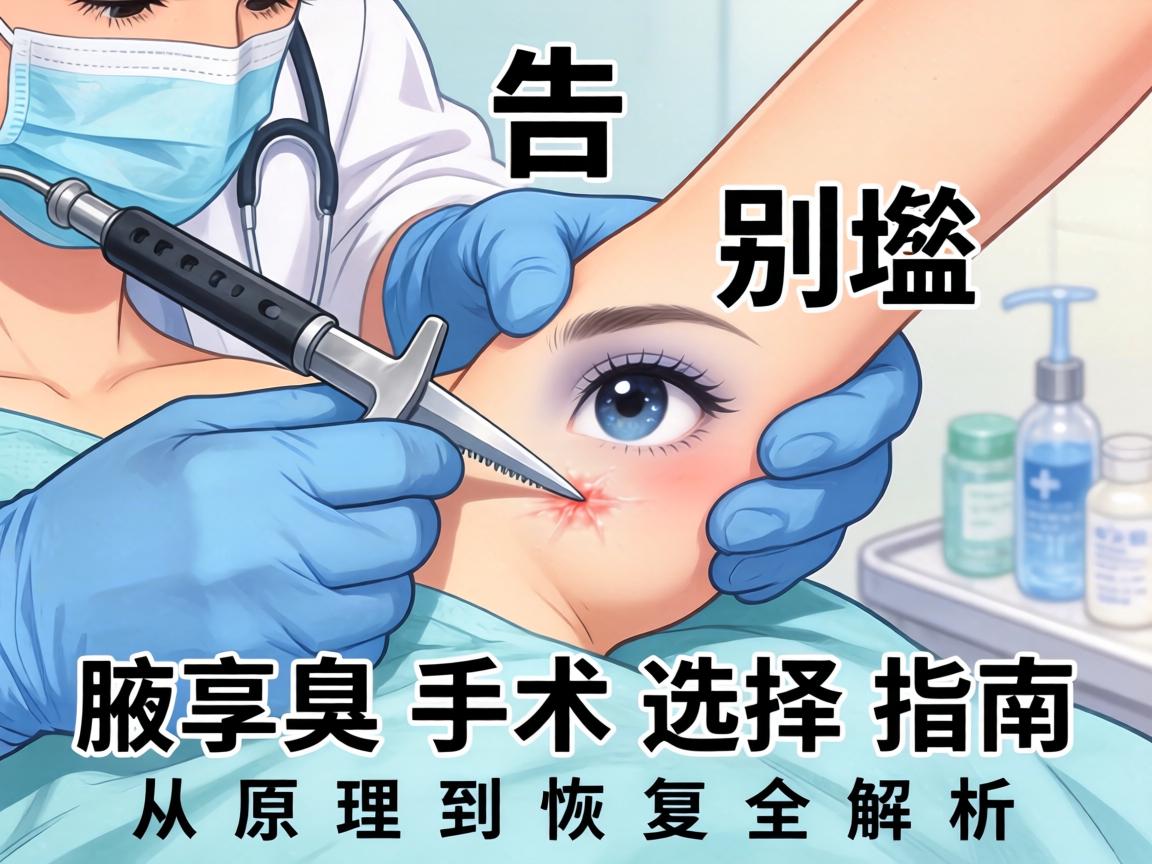 腋臭手术告别尴尬,腋臭手术选择指南,从原理到恢复全解析 腋臭手术告别尴尬,腋臭手术选择指南,从原理到恢复全解析