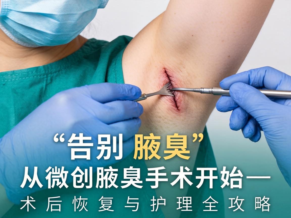 腋臭微创手术,告别腋臭,从微创腋臭手术开始—术后恢复与护理全攻略 腋臭微创手术,告别腋臭,从微创腋臭手术开始—术后恢复与护理全攻略
