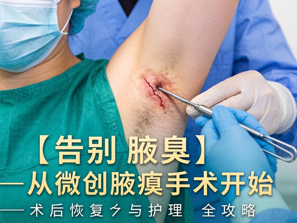 腋臭微创手术,告别腋臭,从微创腋臭手术开始—术后恢复与护理全攻略 腋臭微创手术,告别腋臭,从微创腋臭手术开始—术后恢复与护理全攻略
