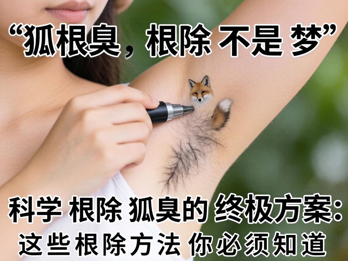 狐臭根除不是梦，科学根除狐臭的终极方案，这些根除方法你必须知道