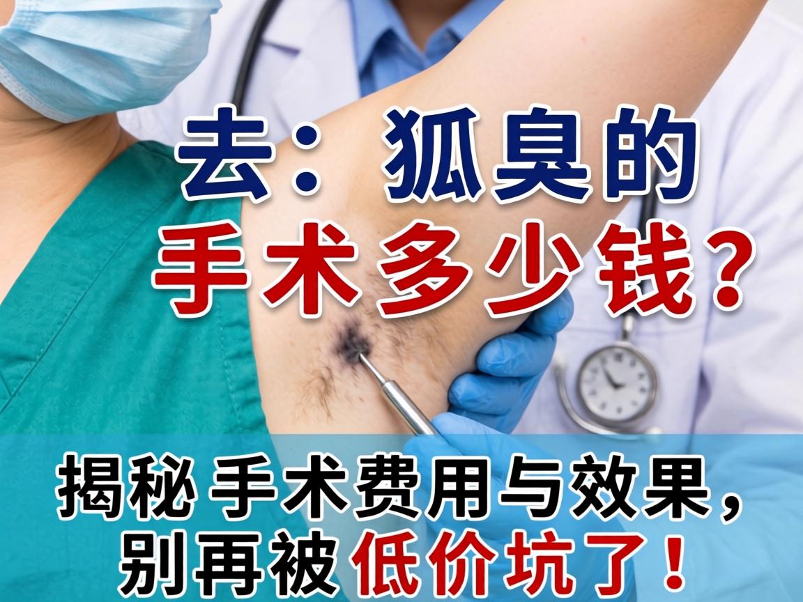 去狐臭的手术多少钱?揭秘手术费用与效果,别再被低价坑了! 去狐臭的手术多少钱?揭秘手术费用与效果,别再被低价坑了!