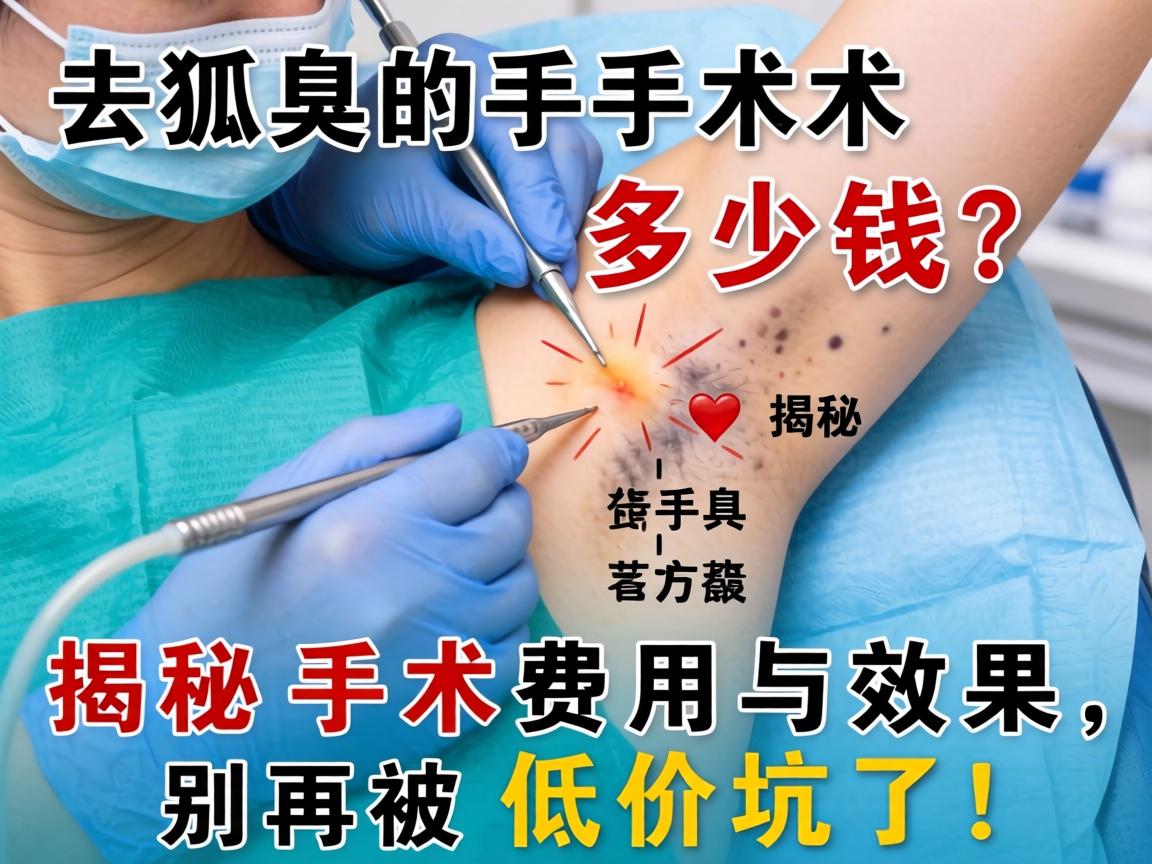 去狐臭的手术多少钱?揭秘手术费用与效果,别再被低价坑了! 去狐臭的手术多少钱?揭秘手术费用与效果,别再被低价坑了!