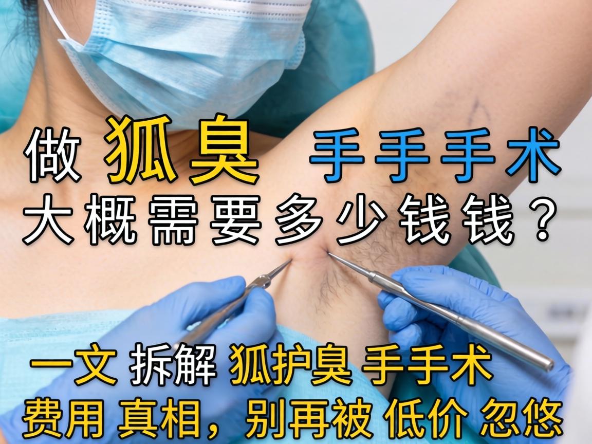 做狐臭手术大概需要多少钱？一文拆解狐臭手术费用真相，别再被低价忽悠