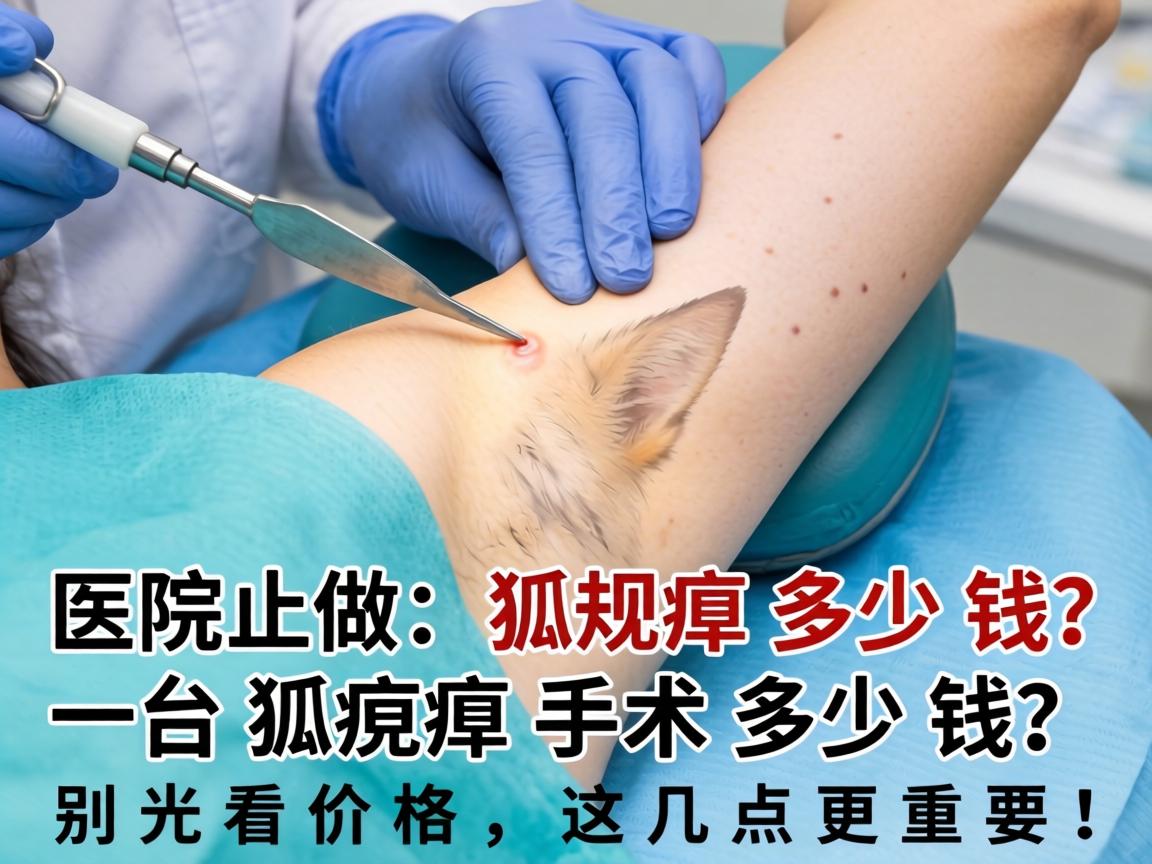 正规医院做狐臭多少钱？一台狐臭手术多少钱？别光看价格，这几点更重要！