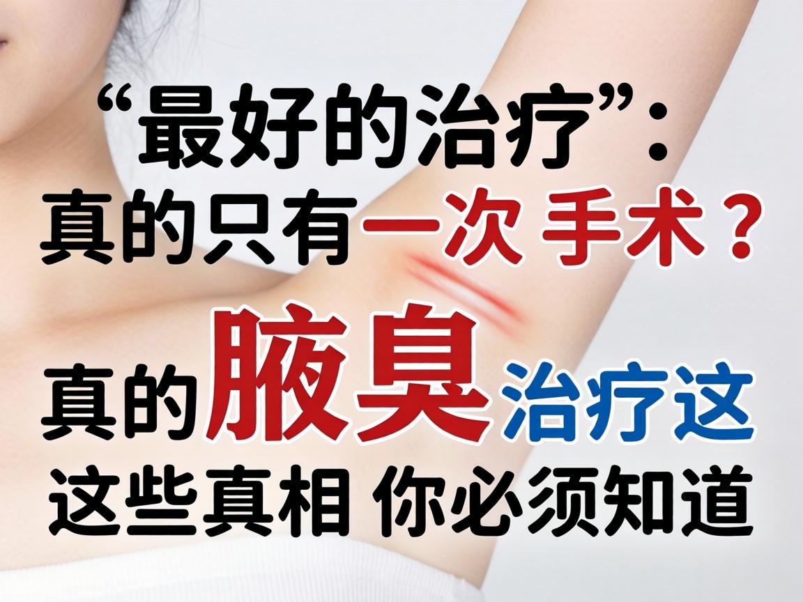 腋臭最好的治疗,真的只有一次手术?腋臭治疗这些真相你必须知道 腋臭最好的治疗,真的只有一次手术?腋臭治疗这些真相你必须知道