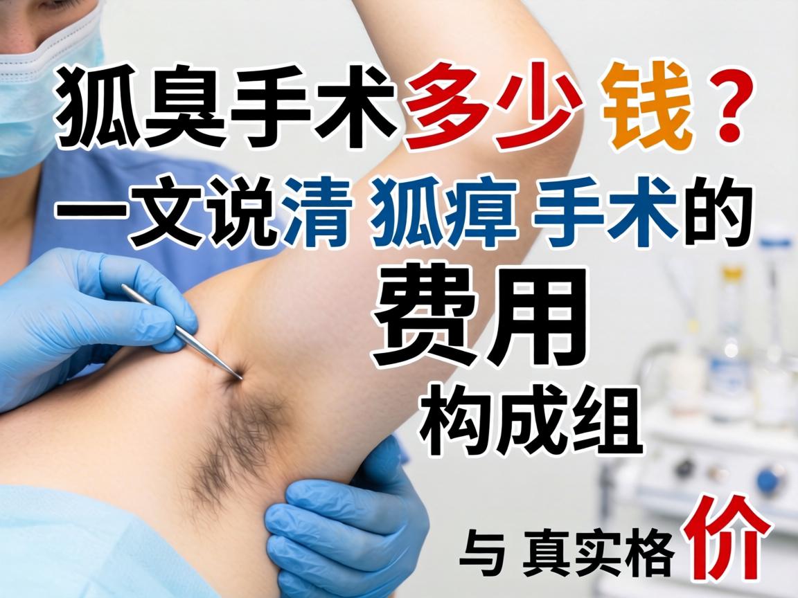 狐臭手术多少钱?一文说清狐臭手术的费用构成与真实价格 狐臭手术多少钱?一文说清狐臭手术的费用构成与真实价格