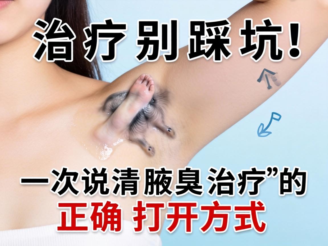 腋臭治疗别踩坑!一次说清腋臭治疗的正确打开方式 腋臭治疗别踩坑!一次说清腋臭治疗的正确打开方式