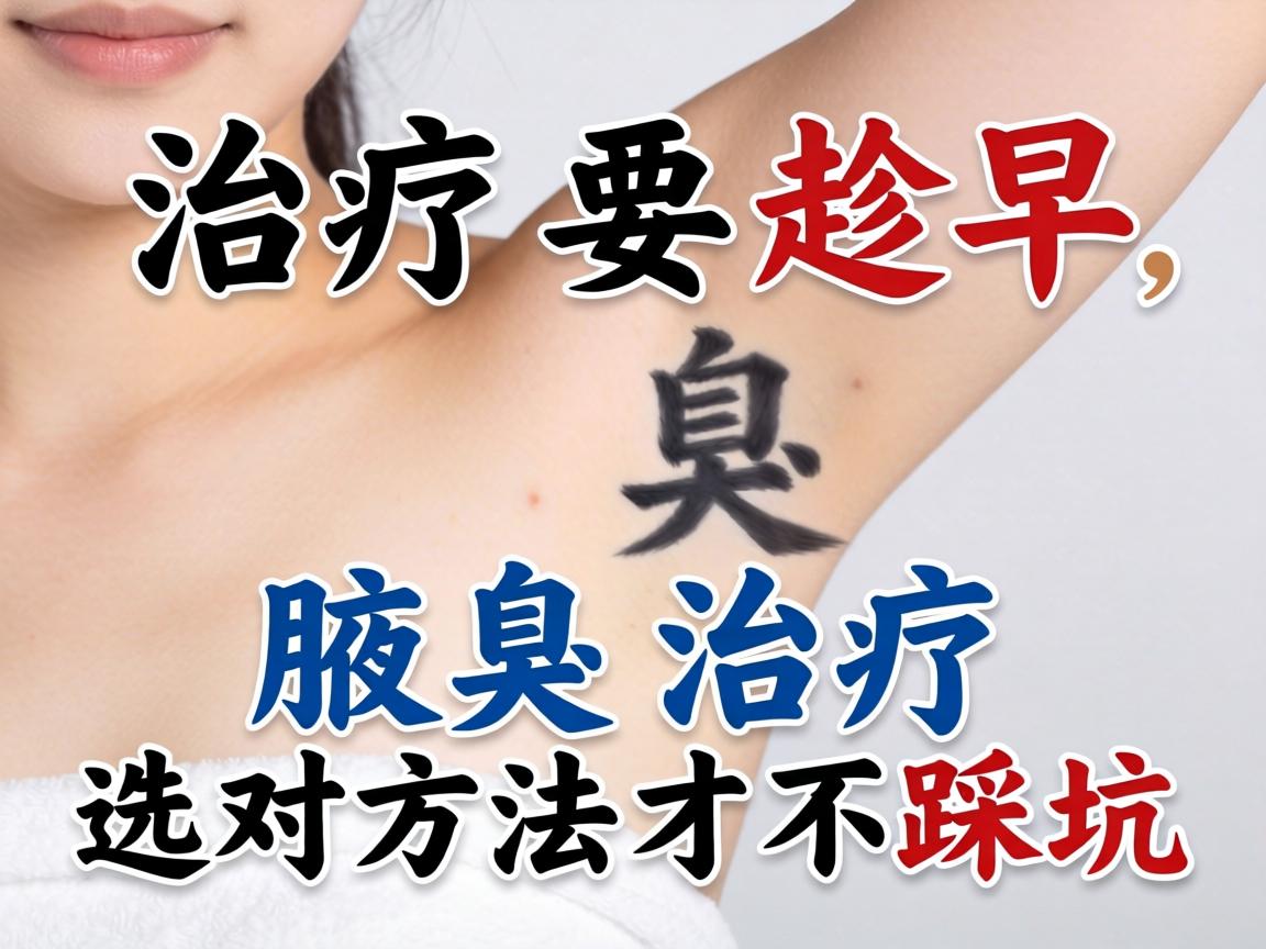 腋臭治疗要趁早，腋臭治疗选对方法才不踩坑