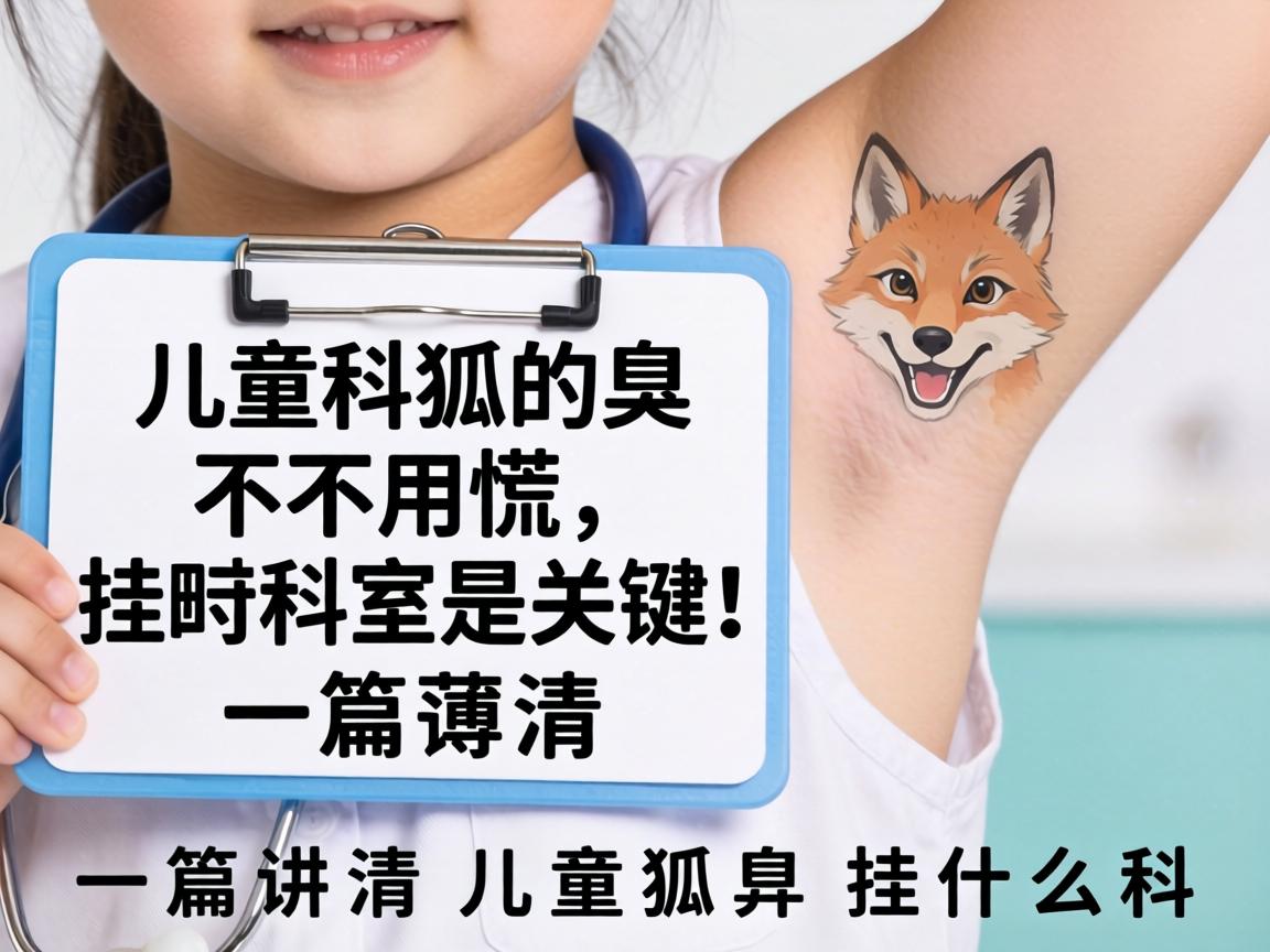 儿童狐臭不用慌,挂对科室是关键!一篇讲清儿童狐臭挂什么科 儿童狐臭不用慌,挂对科室是关键!一篇讲清儿童狐臭挂什么科