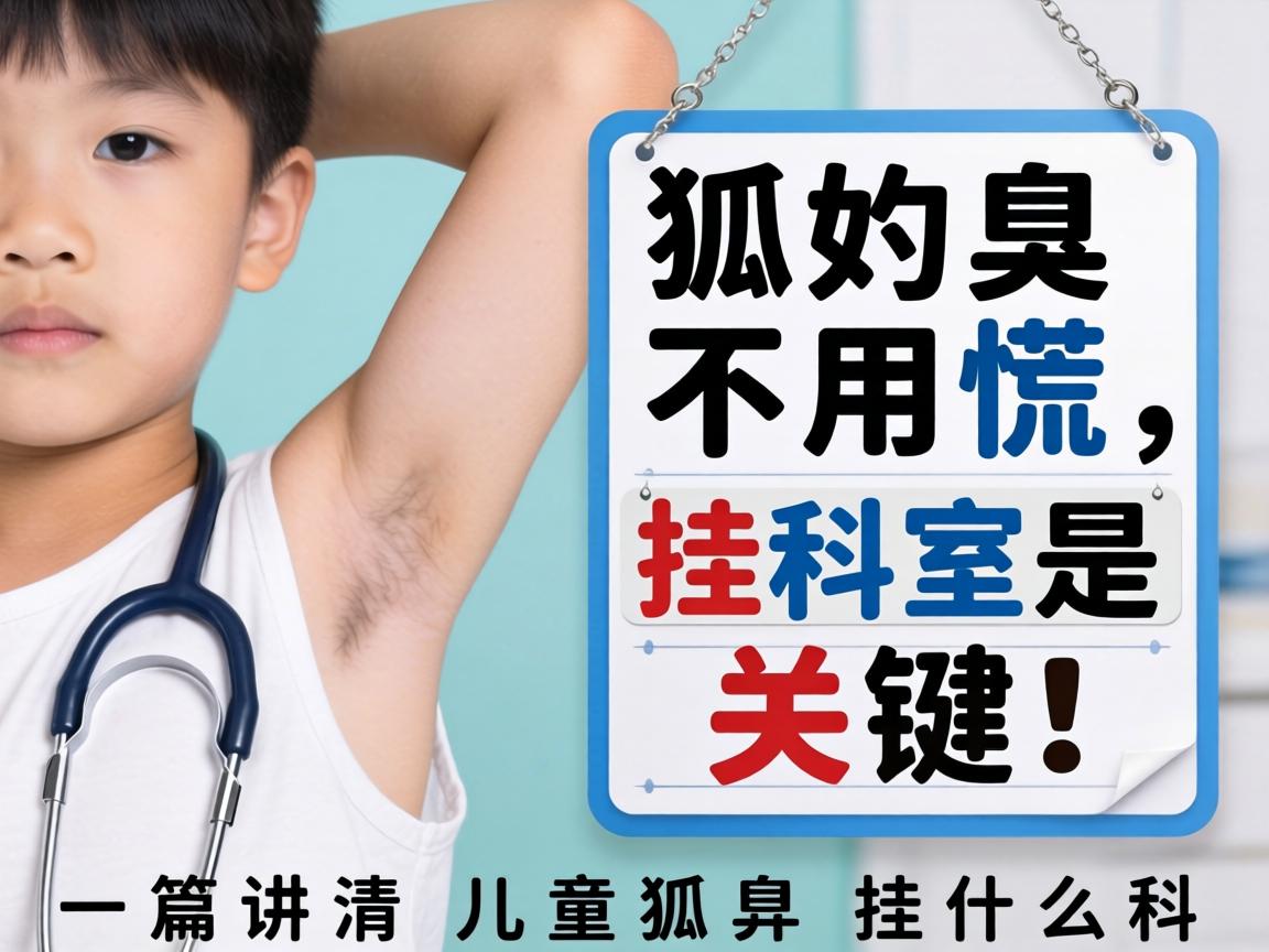 儿童狐臭不用慌,挂对科室是关键!一篇讲清儿童狐臭挂什么科 儿童狐臭不用慌,挂对科室是关键!一篇讲清儿童狐臭挂什么科