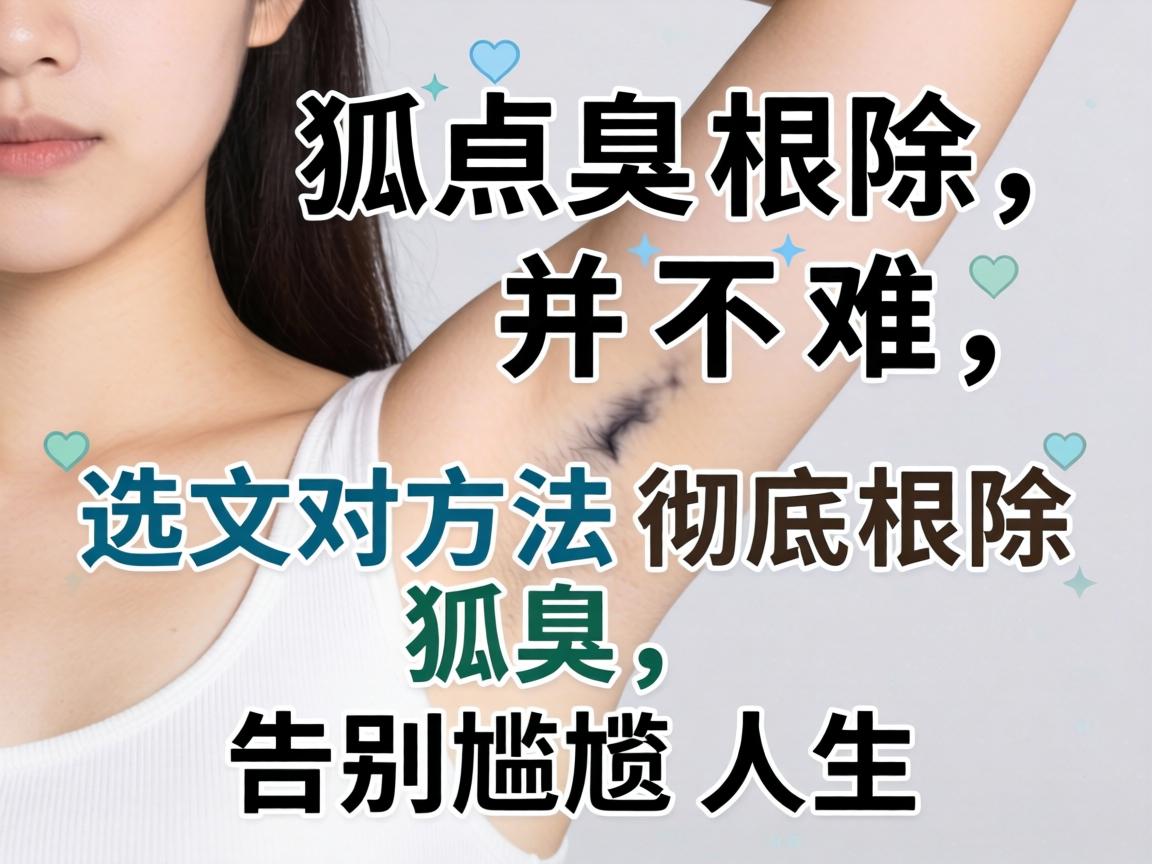 狐臭根除并不难，选对方法彻底根除狐臭，告别尴尬人生