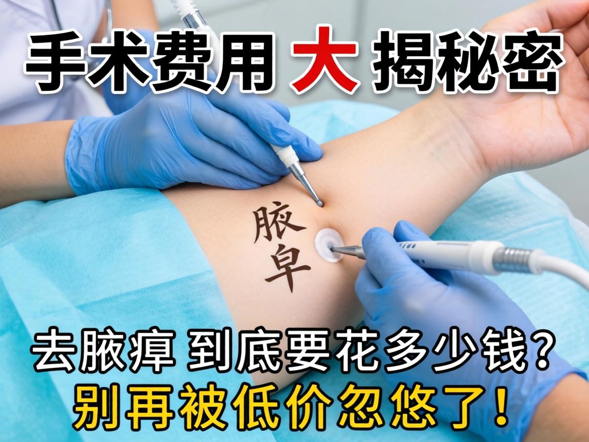 腋臭手术费用大揭秘，去腋臭到底要花多少钱？别再被低价忽悠了！