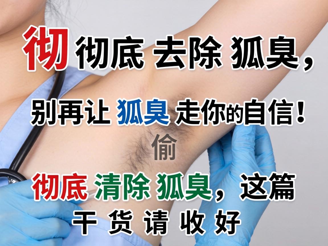 彻底去除狐臭，别再让狐臭偷走你的自信！彻底清除狐臭，这篇干货请收好