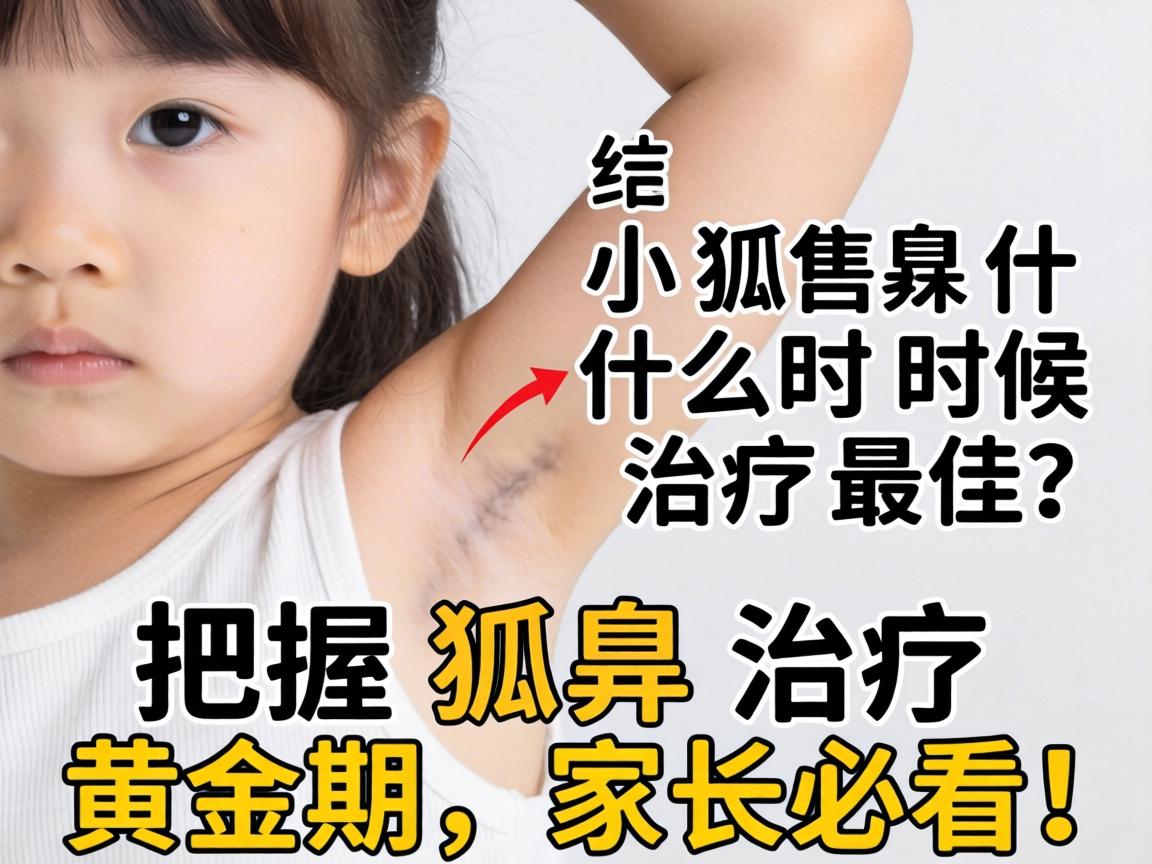 小孩狐臭什么时候治疗最佳?把握狐臭治疗黄金期,家长必看! 小孩狐臭什么时候治疗最佳?把握狐臭治疗黄金期,家长必看!