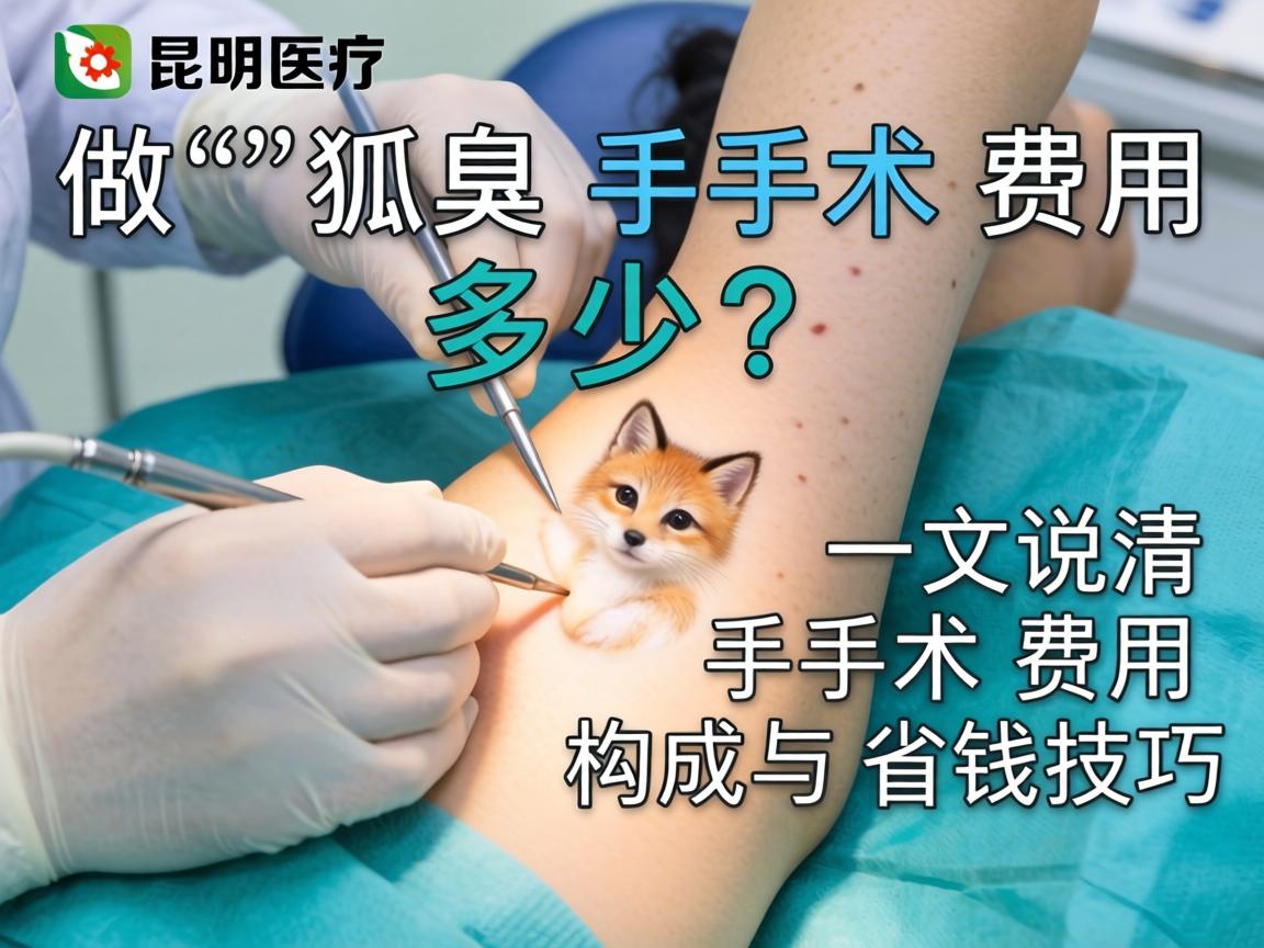昆明做狐臭手术费用多少？一文说清手术费用构成与省钱技巧