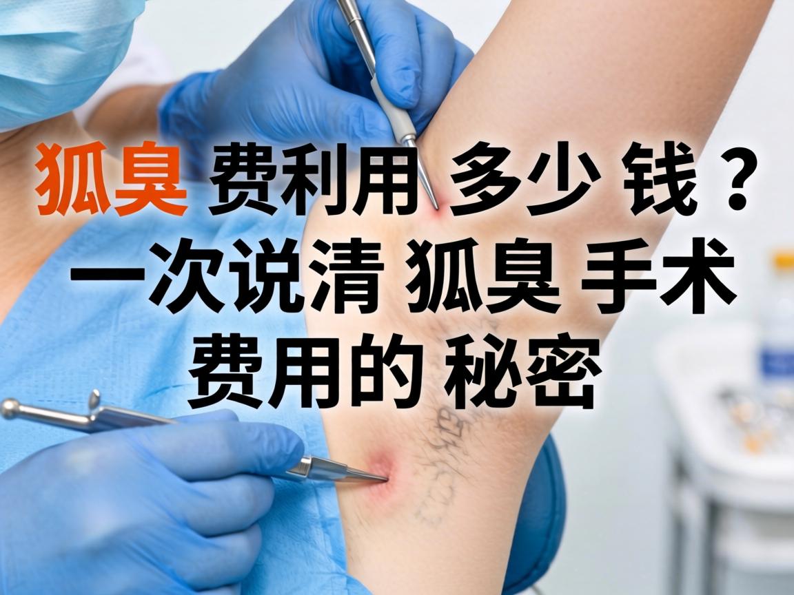 狐臭手术费用多少钱？一次说清狐臭手术费用的秘密