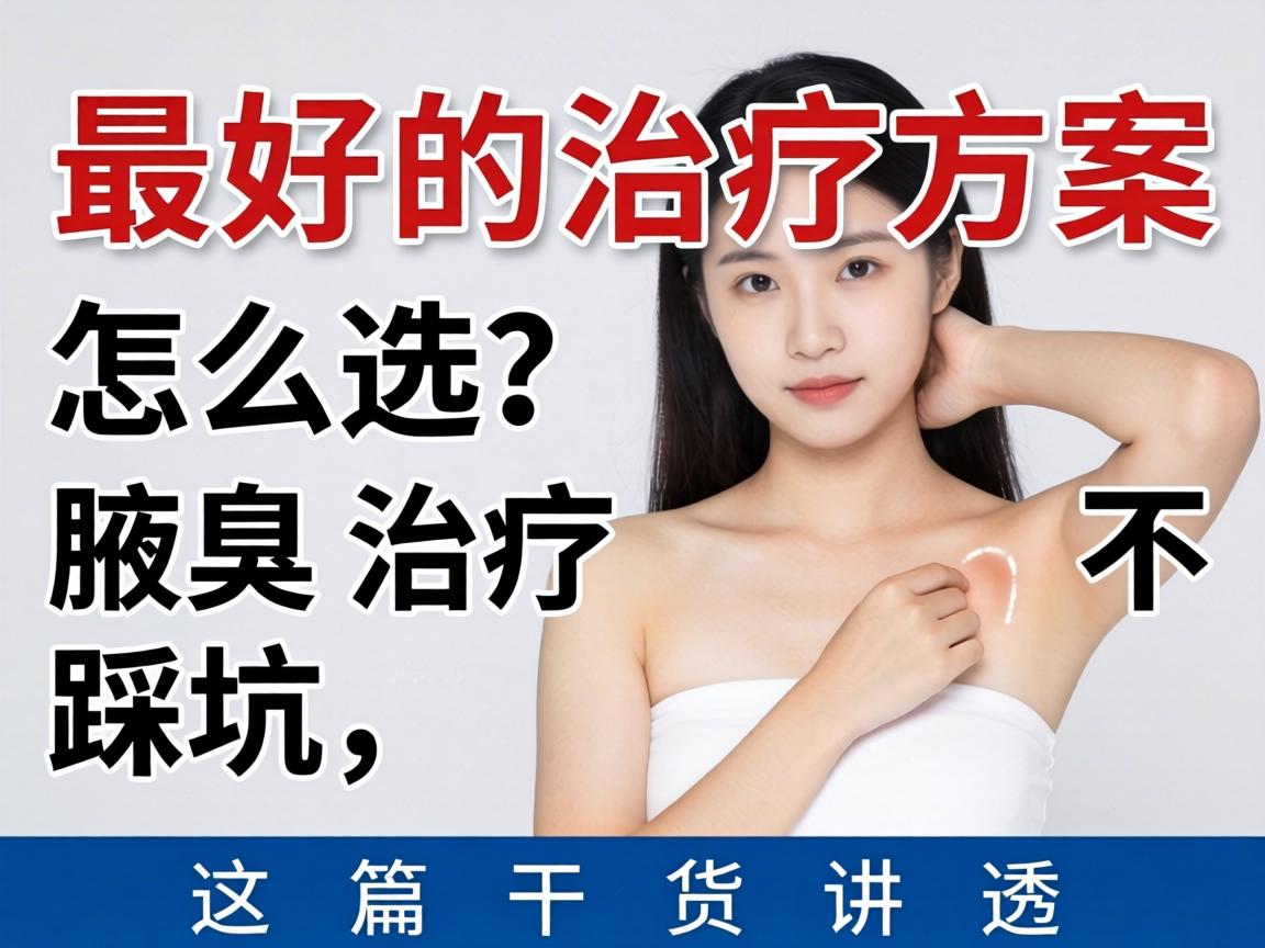 腋臭最好的治疗方案怎么选？腋臭治疗不踩坑，这篇干货讲透