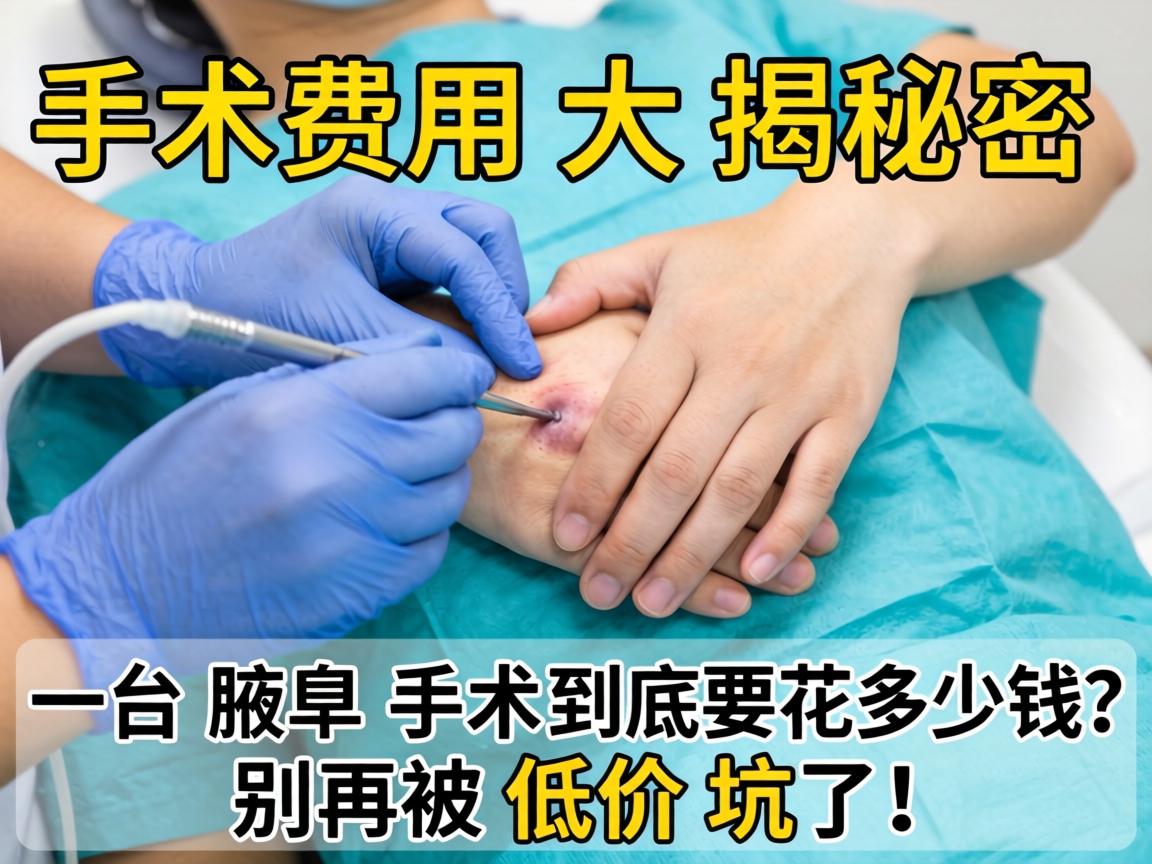 腋臭手术费用大揭秘，一台腋臭手术到底要花多少钱？别再被低价坑了！