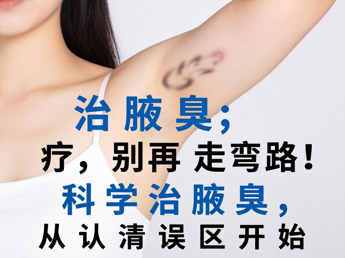 治腋臭，别再走弯路！科学治腋臭，从认清误区开始